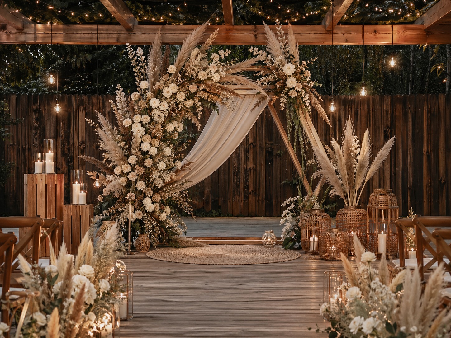 Rinc&oacute;n decorativo para boda