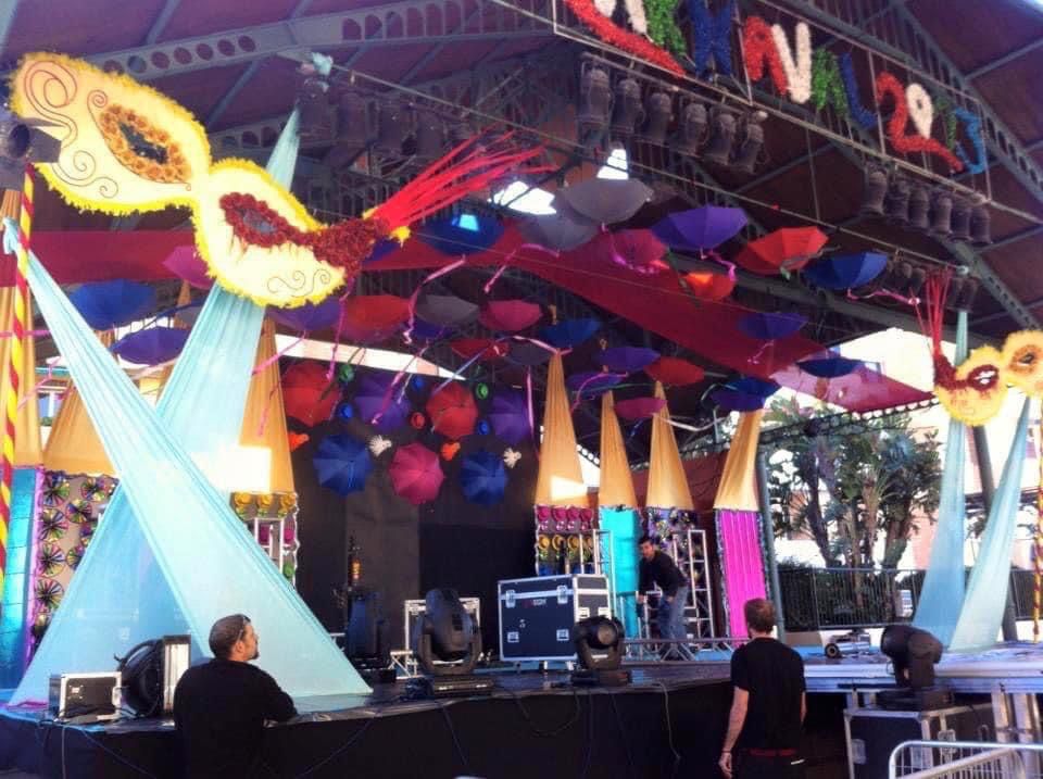 Decoraci&oacute;n visual para carroza