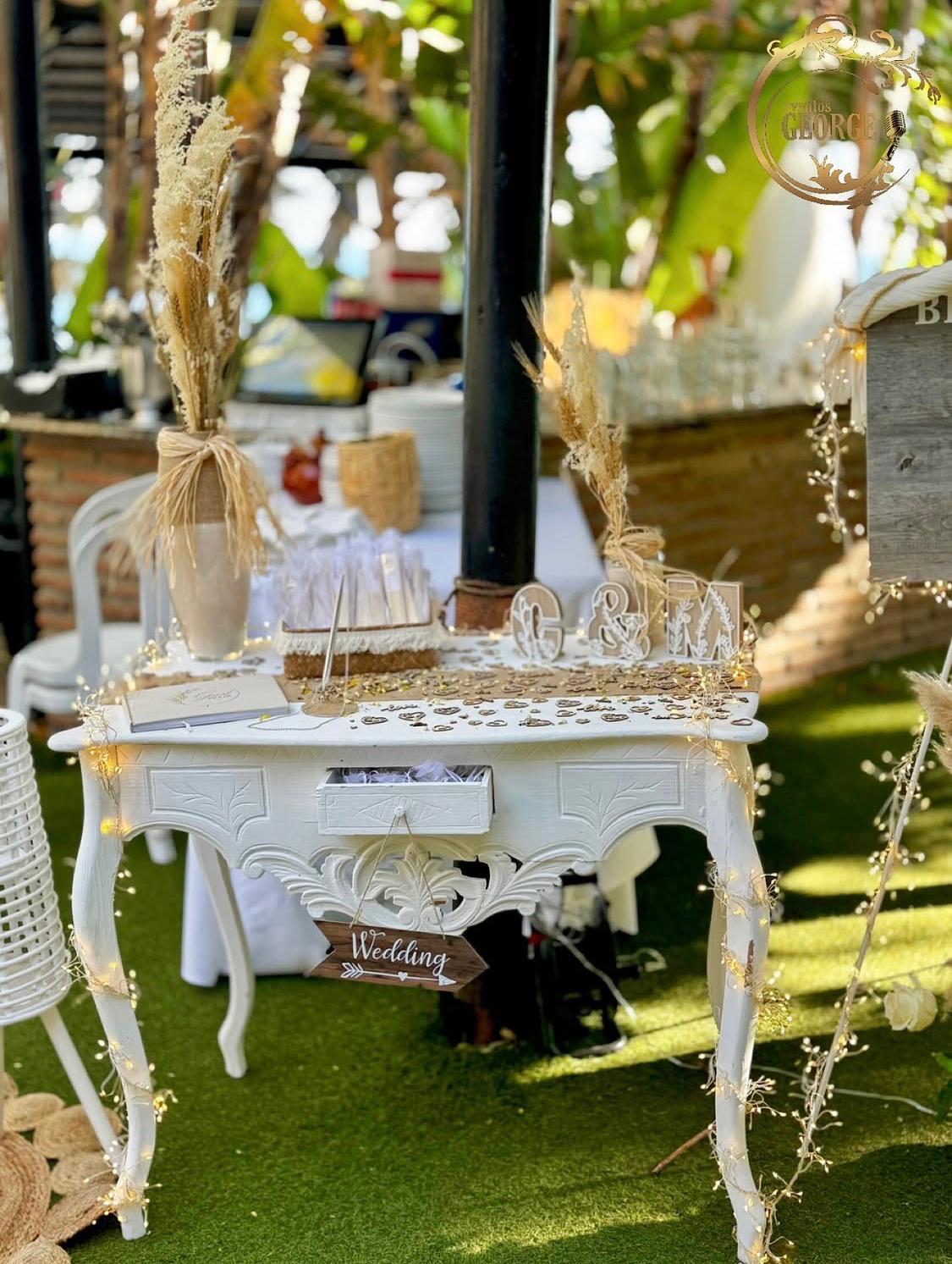 Escenario decorado para evento