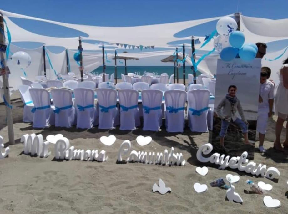 Escenario decorado para evento